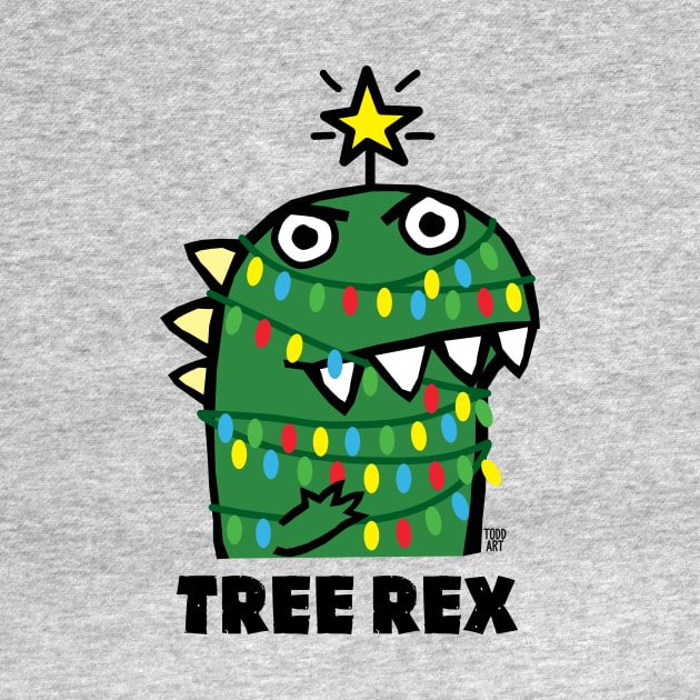 TREE REX by toddgoldmanart